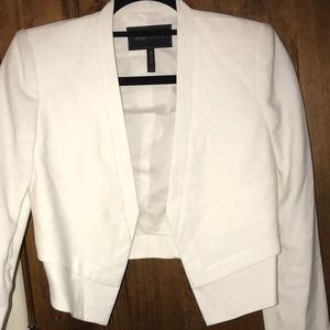 BCBG white dress jacket